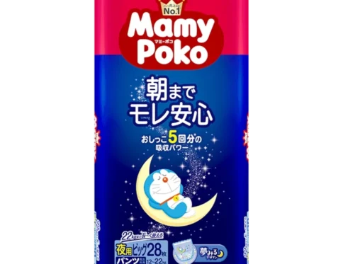 MAMY POKO UNICHARM japońskie nocne pieluchomajtki, rozmiar XL, 12–22 kg, 28 szt.