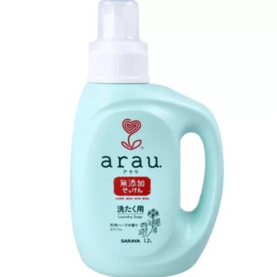 Arau Baby – płyn do prania o delikatnym zapachu pelargonii, 1,2 l
