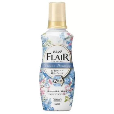 Kao Flair Fragrance Flower Harmony – antybakteryjny płyn do zmiękczania tkanin „Kwiatowa harmonia”, 520 ml